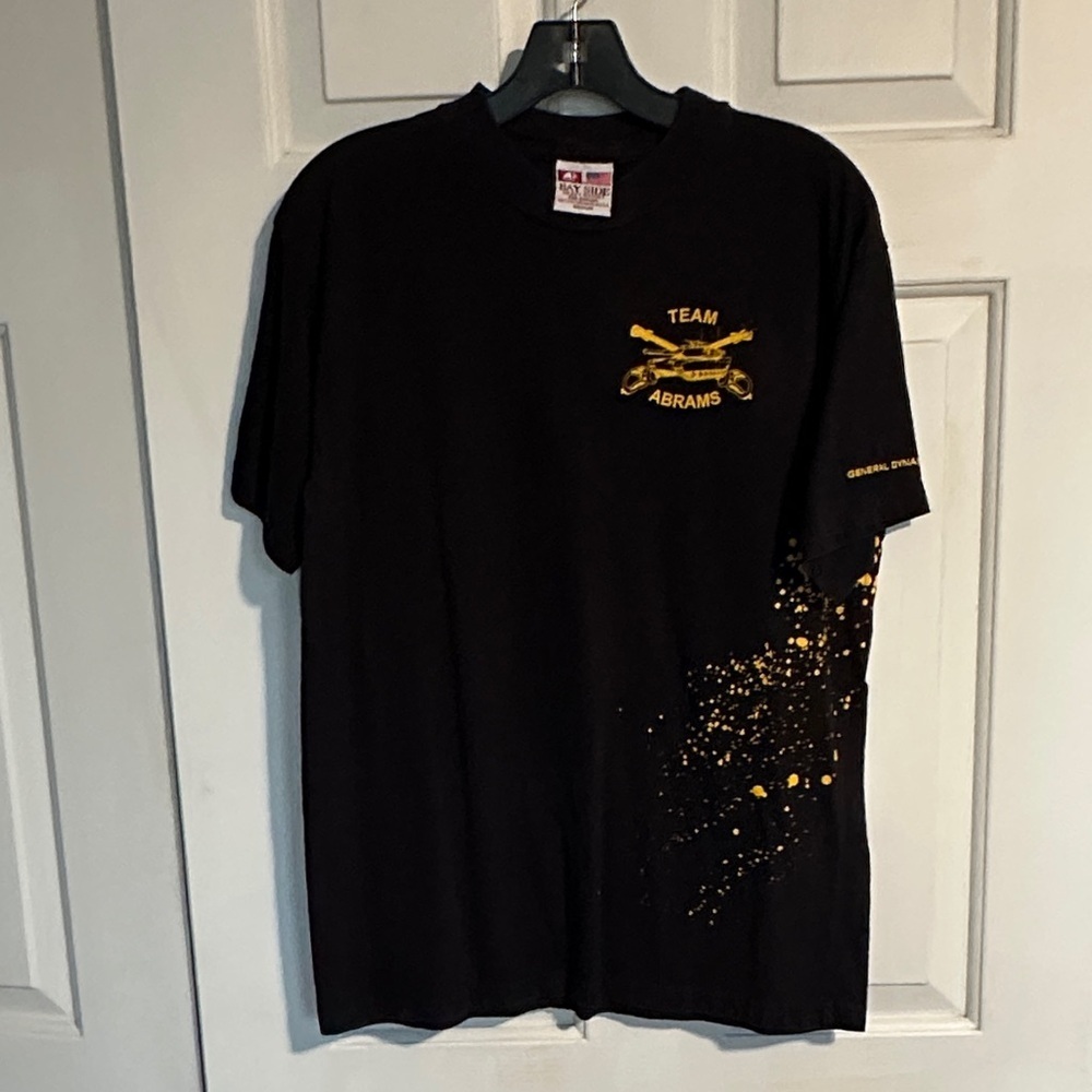Team Abram’s black Tshirt size Medium